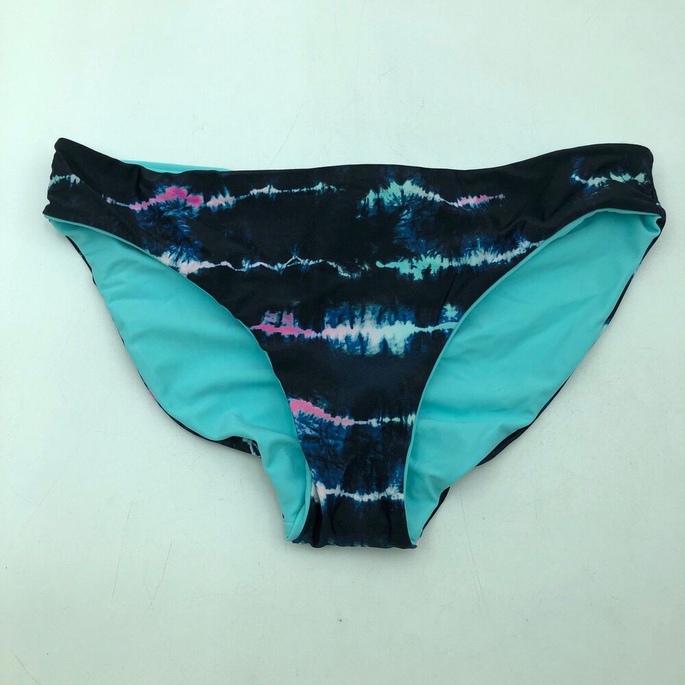 Cyn Luca Reversible Scoop Bikini Bottom Swimsuit Size XL
